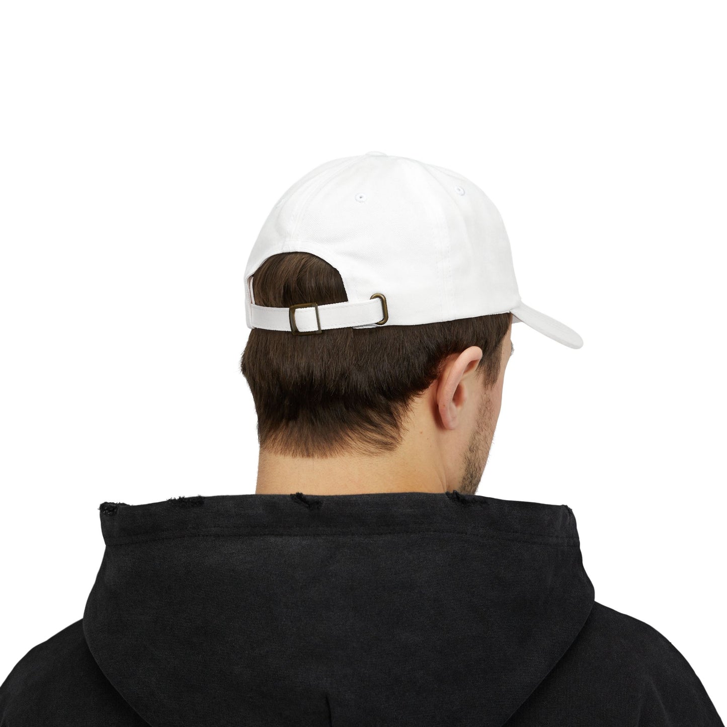 Dad Cap with Minimalist Coffee Ring Graphic — Casual Baseball Hat